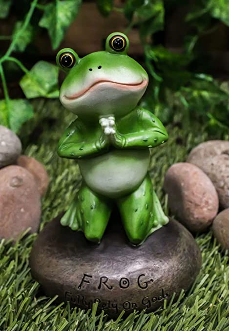 Detail Praying Frog Statue Nomer 4