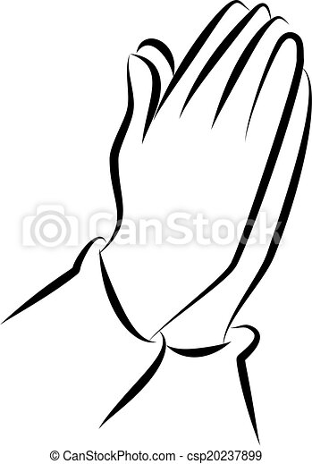 Detail Praying Hands Clip Art Nomer 38