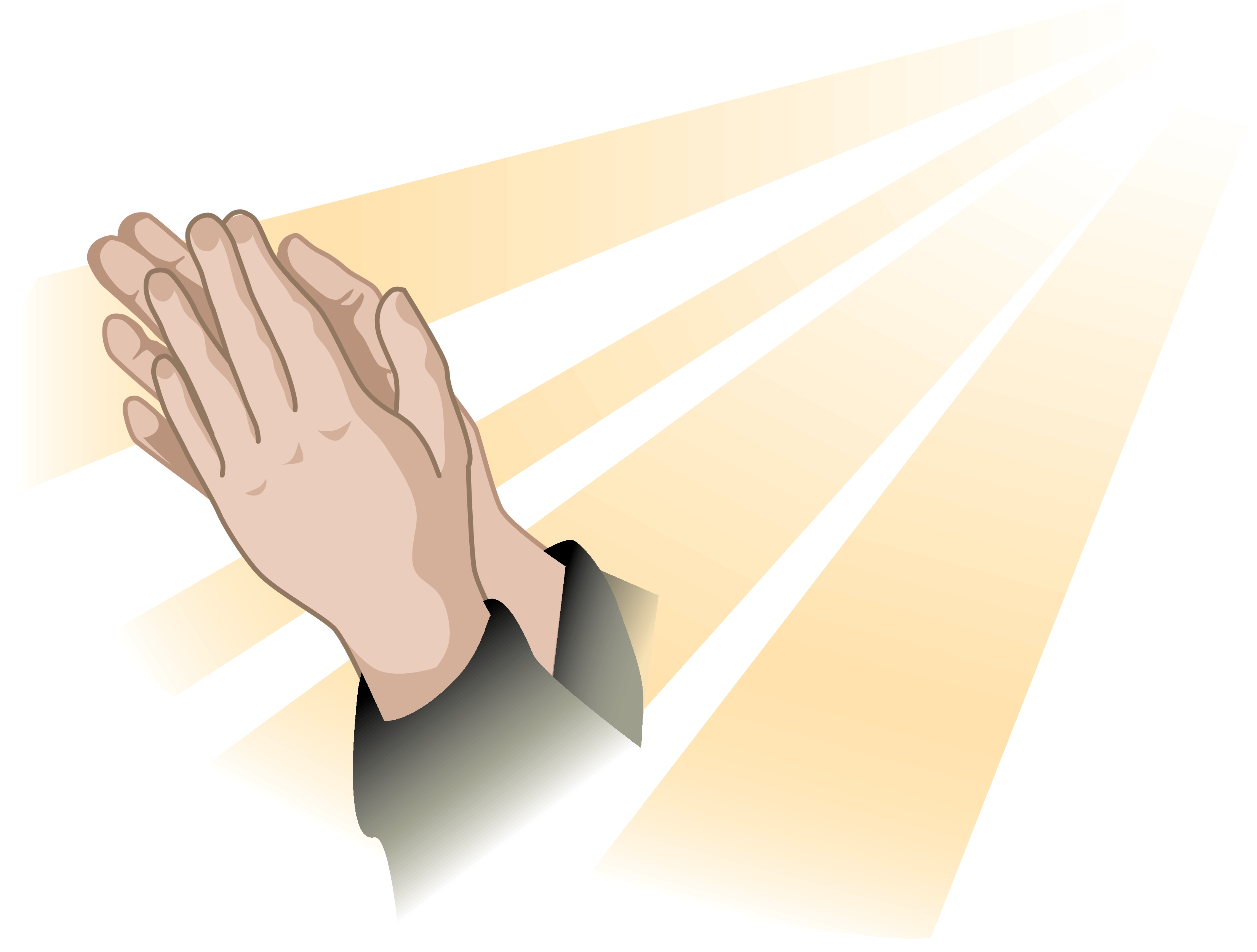 Detail Praying Hands Clipart Free Nomer 34