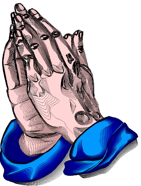 Detail Praying Hands Clipart Free Nomer 50