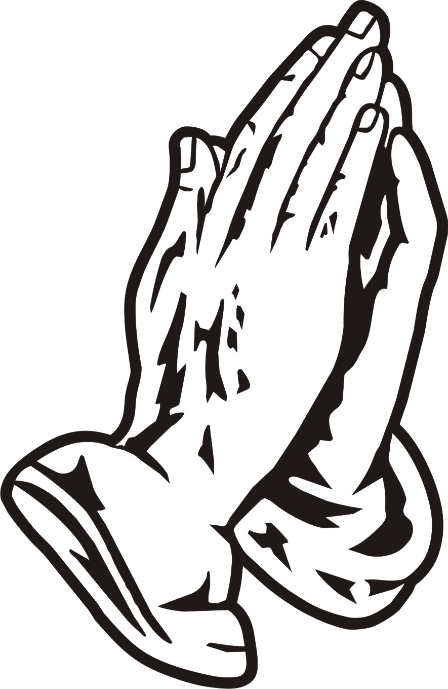 Detail Praying Hands Clipart Free Download Nomer 38