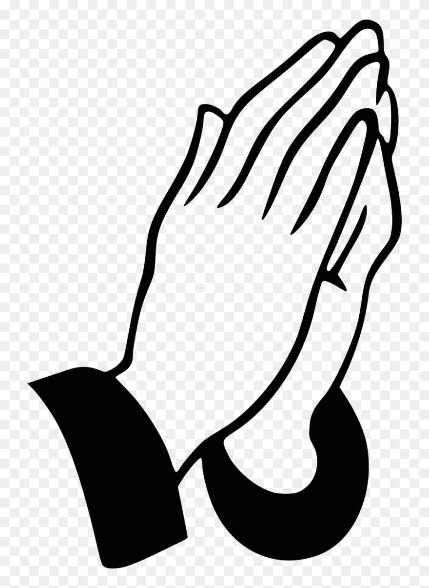 Detail Praying Hands Clipart Transparent Background Nomer 2