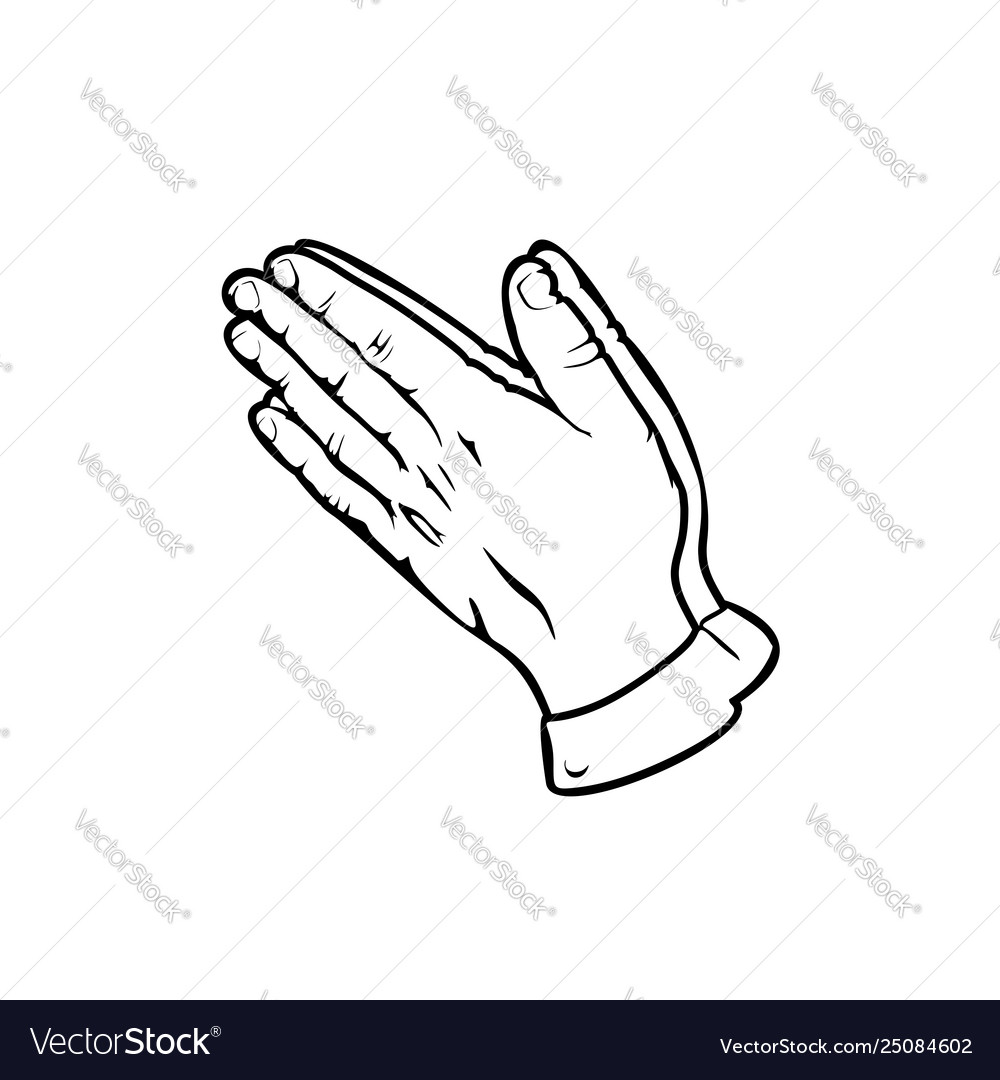 Detail Praying Hands Vector Art Free Nomer 49