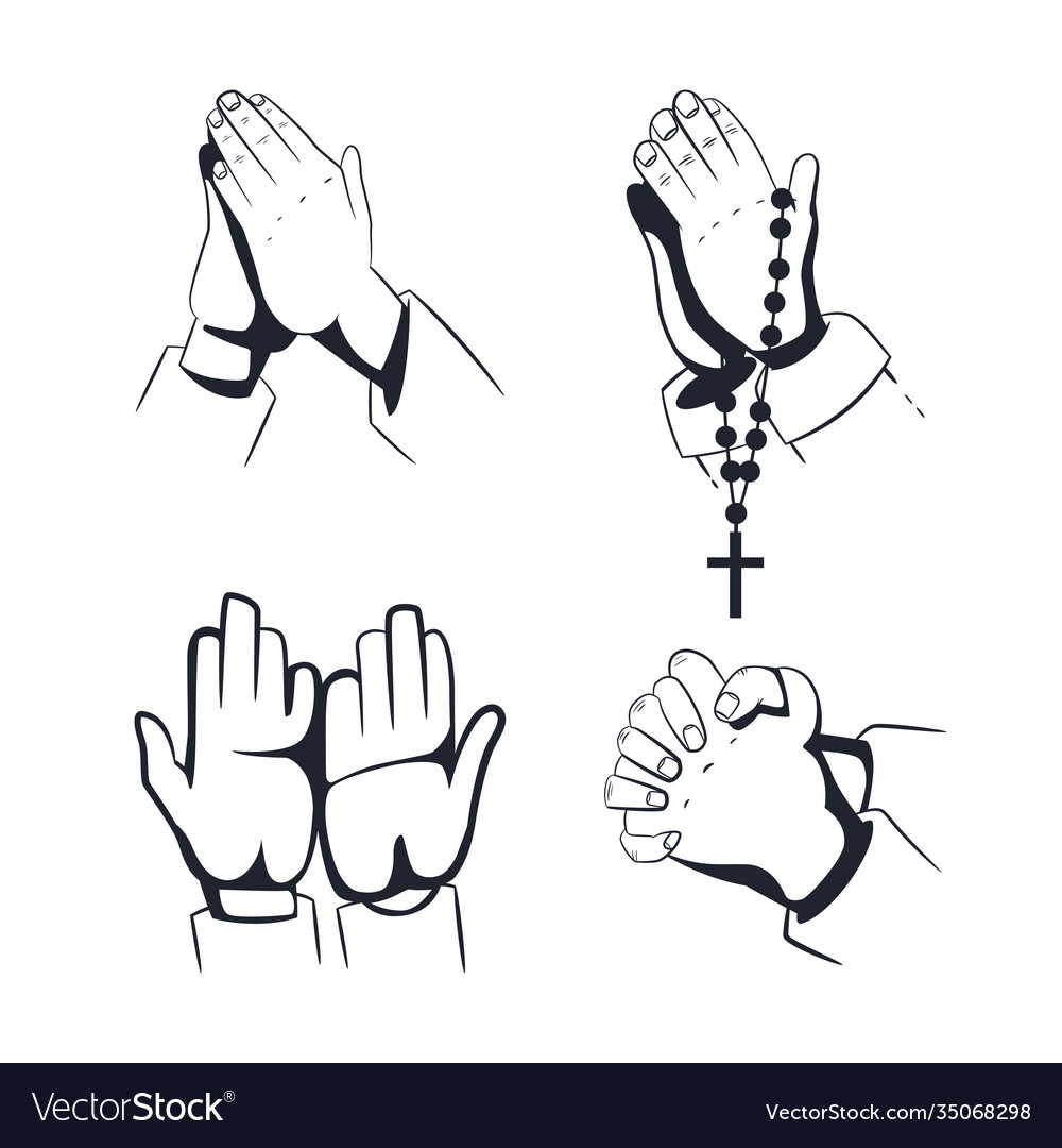 Detail Praying Hands Vector Free Nomer 39