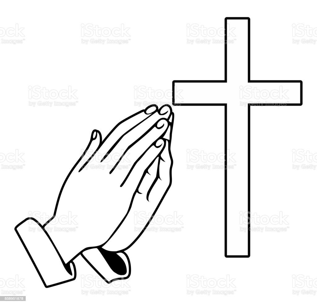 Detail Praying Hands Vector Free Nomer 42