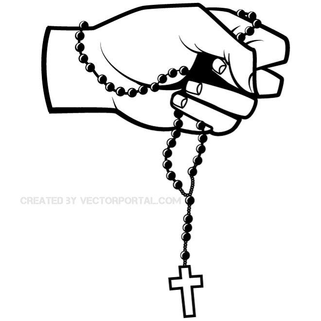 Detail Praying Hands Vector Free Nomer 43