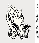 Detail Praying Hands Vector Free Nomer 47