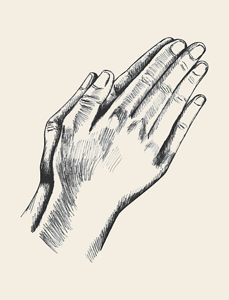 Detail Praying Hands Vector Free Nomer 50