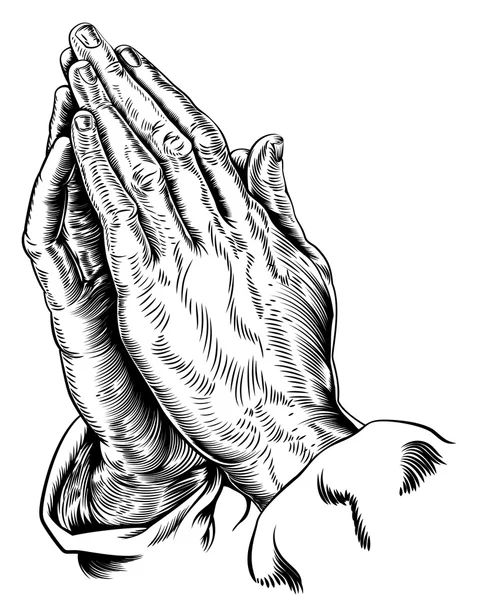 Detail Praying Hands Vector Free Nomer 8