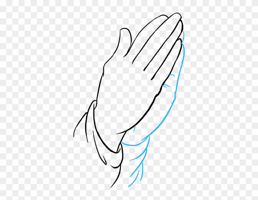 Detail Praying Hands With Rosary Clipart Nomer 38