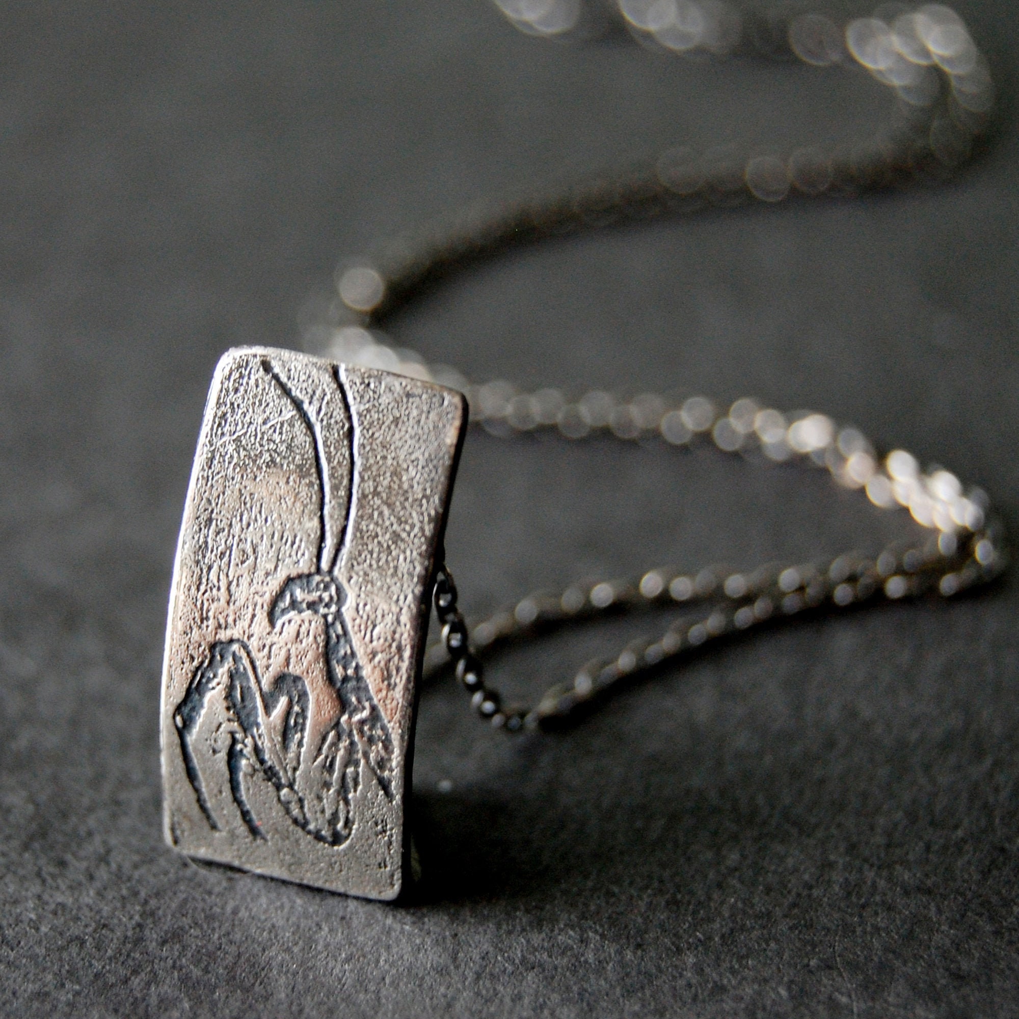 Praying Mantis Necklace - KibrisPDR