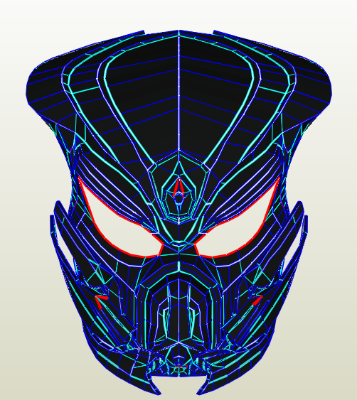 Detail Predator Mask Png Nomer 30