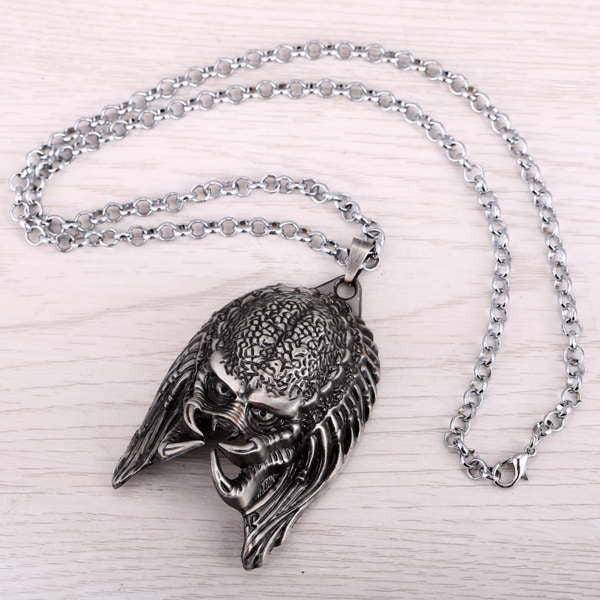 Detail Predator Skull Necklace Nomer 22