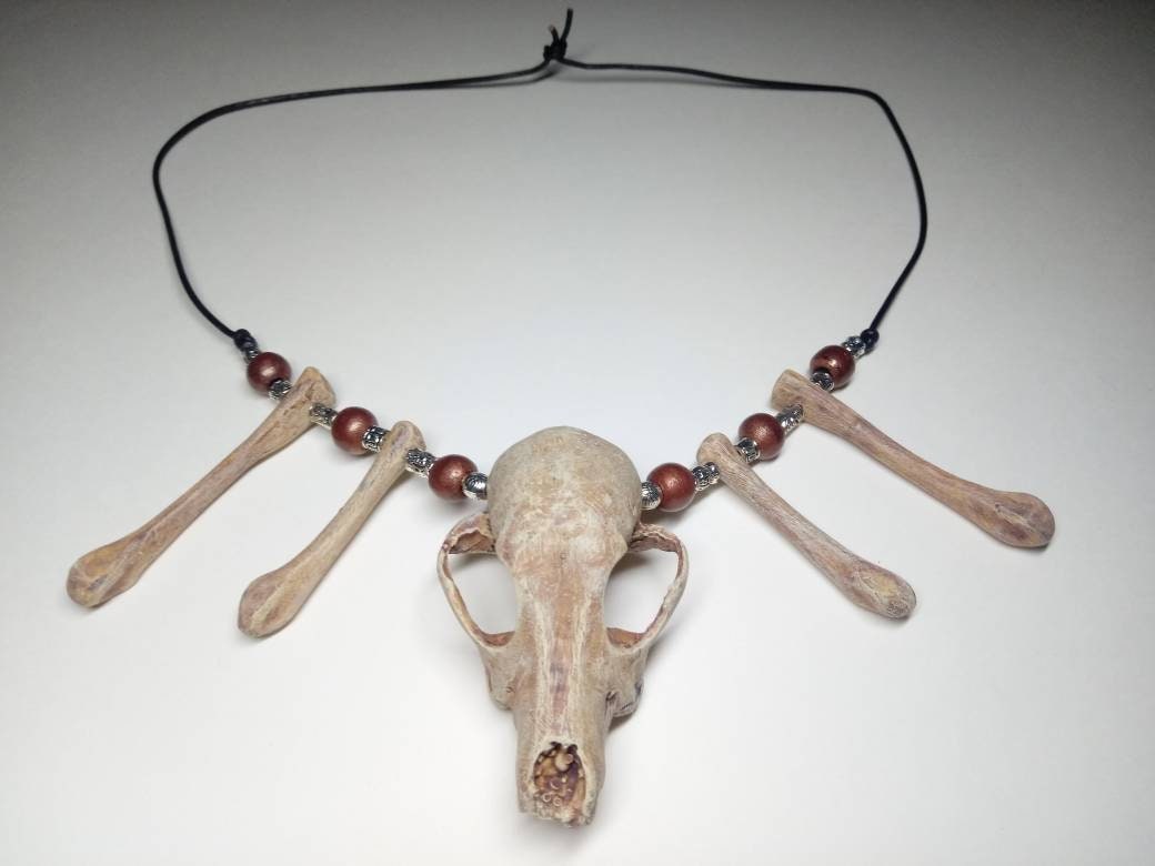 Detail Predator Skull Necklace Nomer 5