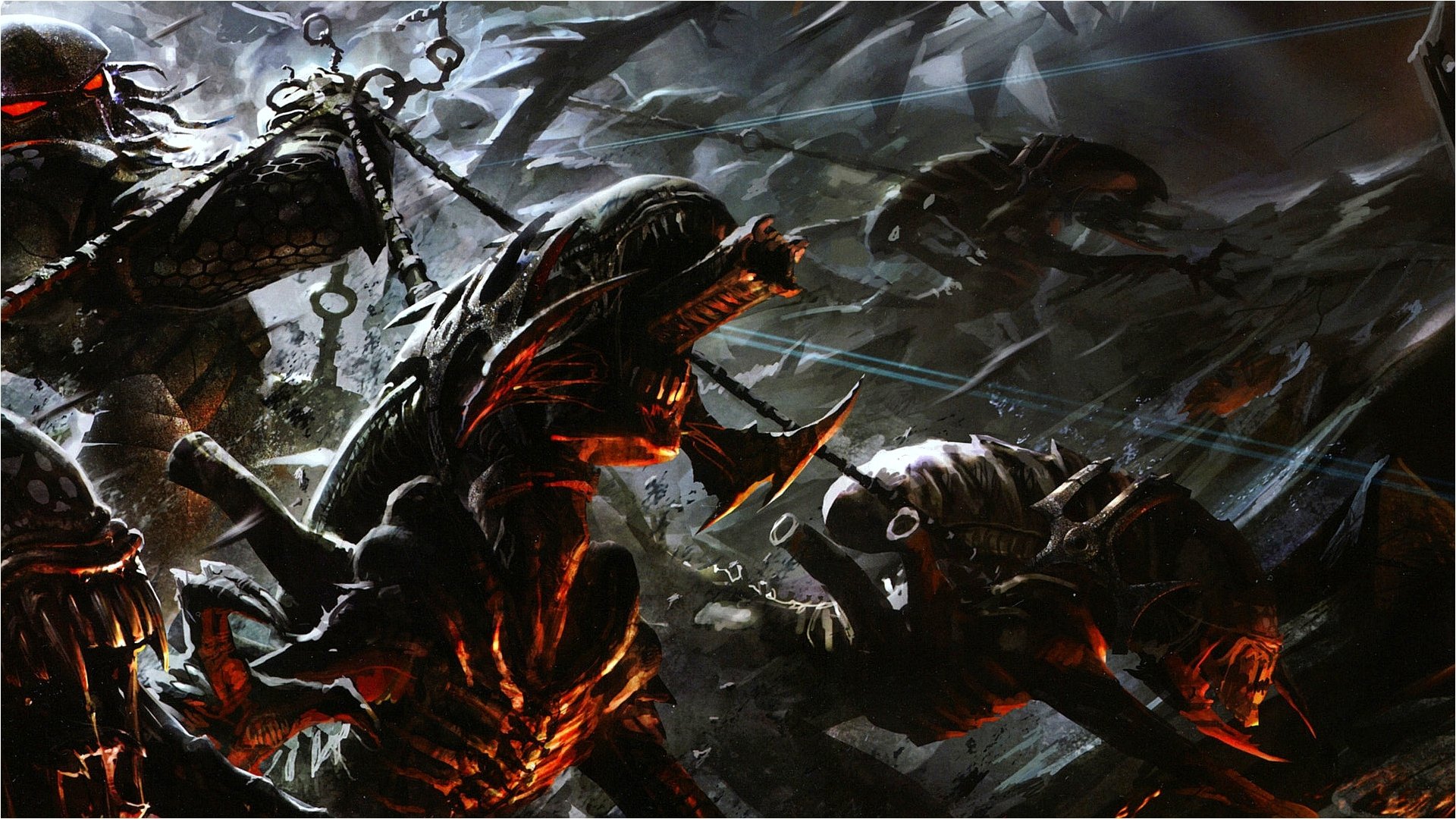 Detail Predator Vs Alien Chess Nomer 45