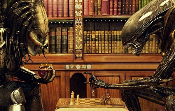 Detail Predator Vs Alien Chess Nomer 8