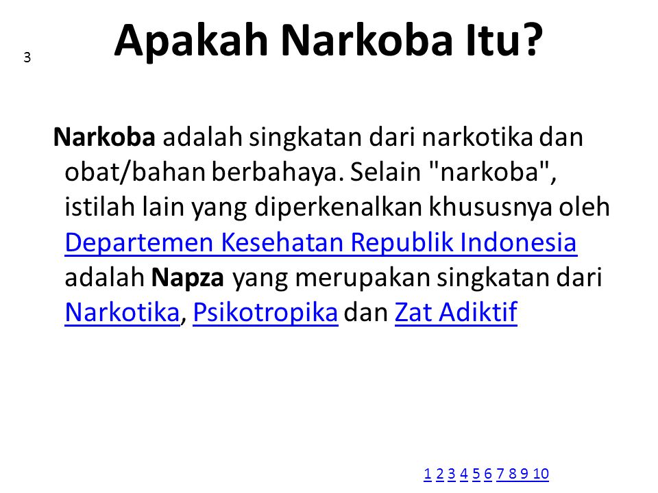 Presentasi Power Point Tentang Narkoba - KibrisPDR