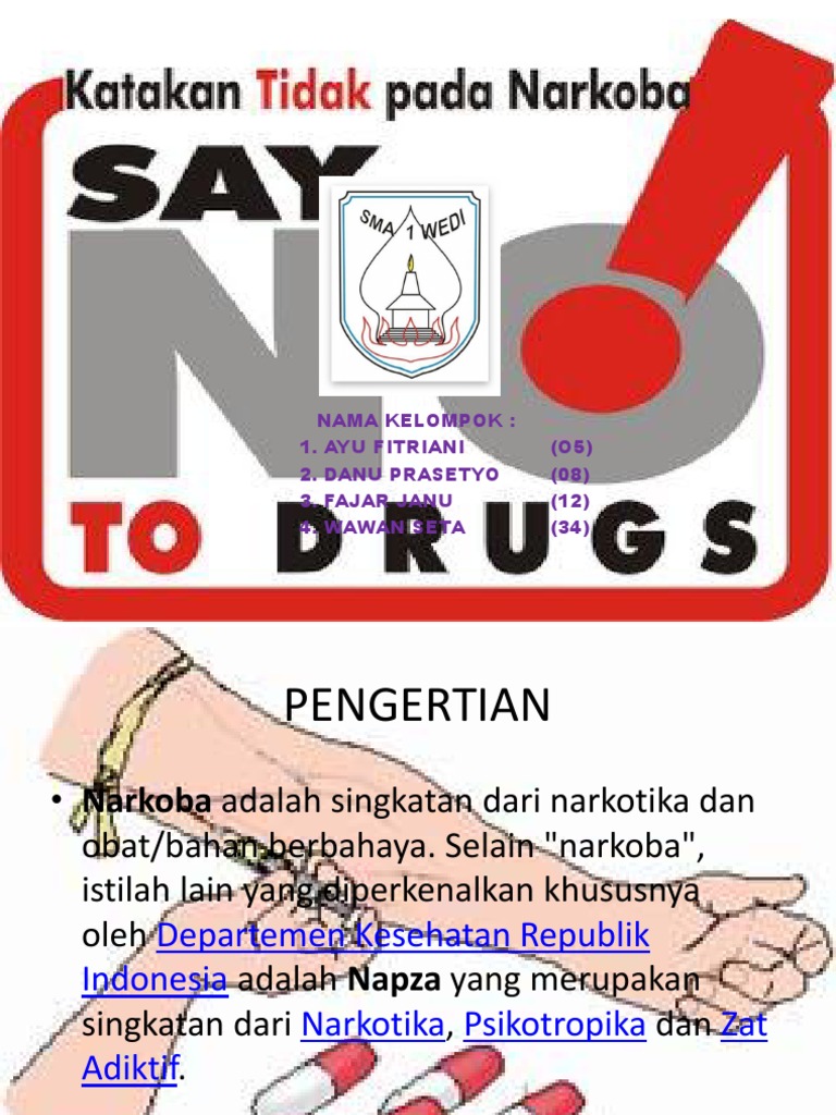 Detail Presentasi Power Point Tentang Narkoba Nomer 2