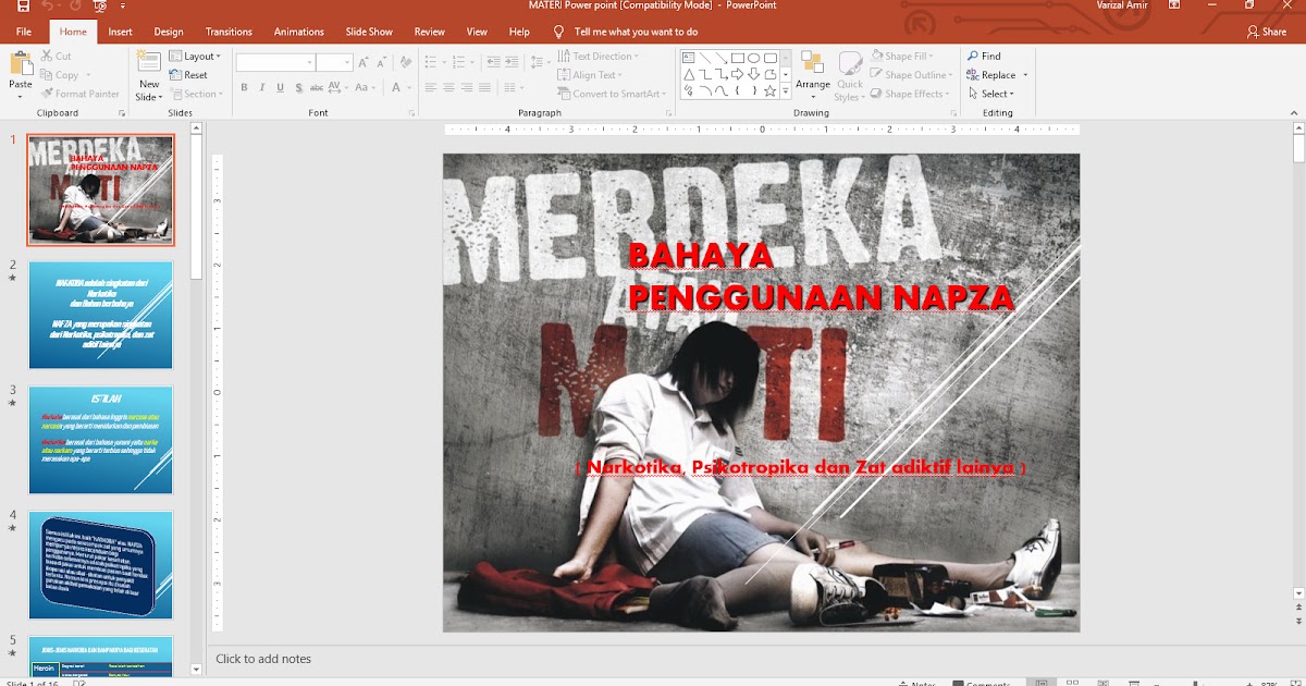 Detail Presentasi Power Point Tentang Narkoba Nomer 29