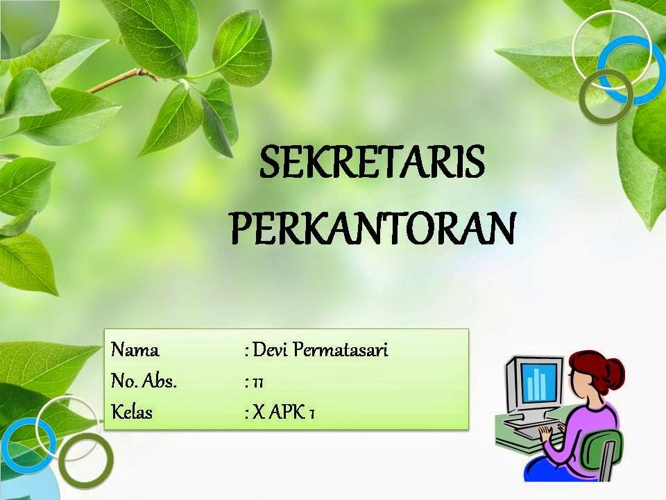 Detail Presentasi Power Point Tentang Sekretaris Nomer 6