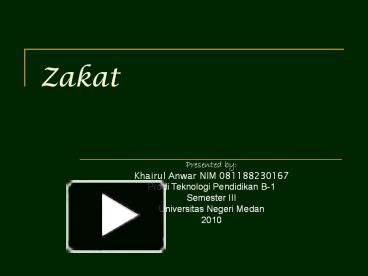 Detail Presentasi Power Point Tentang Zakat Nomer 25