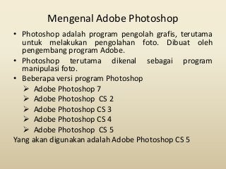 Detail Presentasi Tentang Photoshop Nomer 13