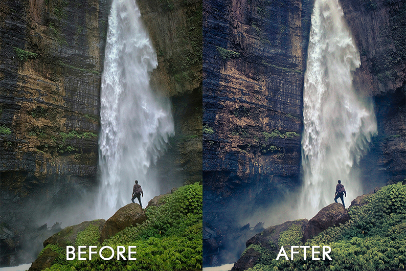 Detail Preset Lightroom Air Terjun Nomer 26