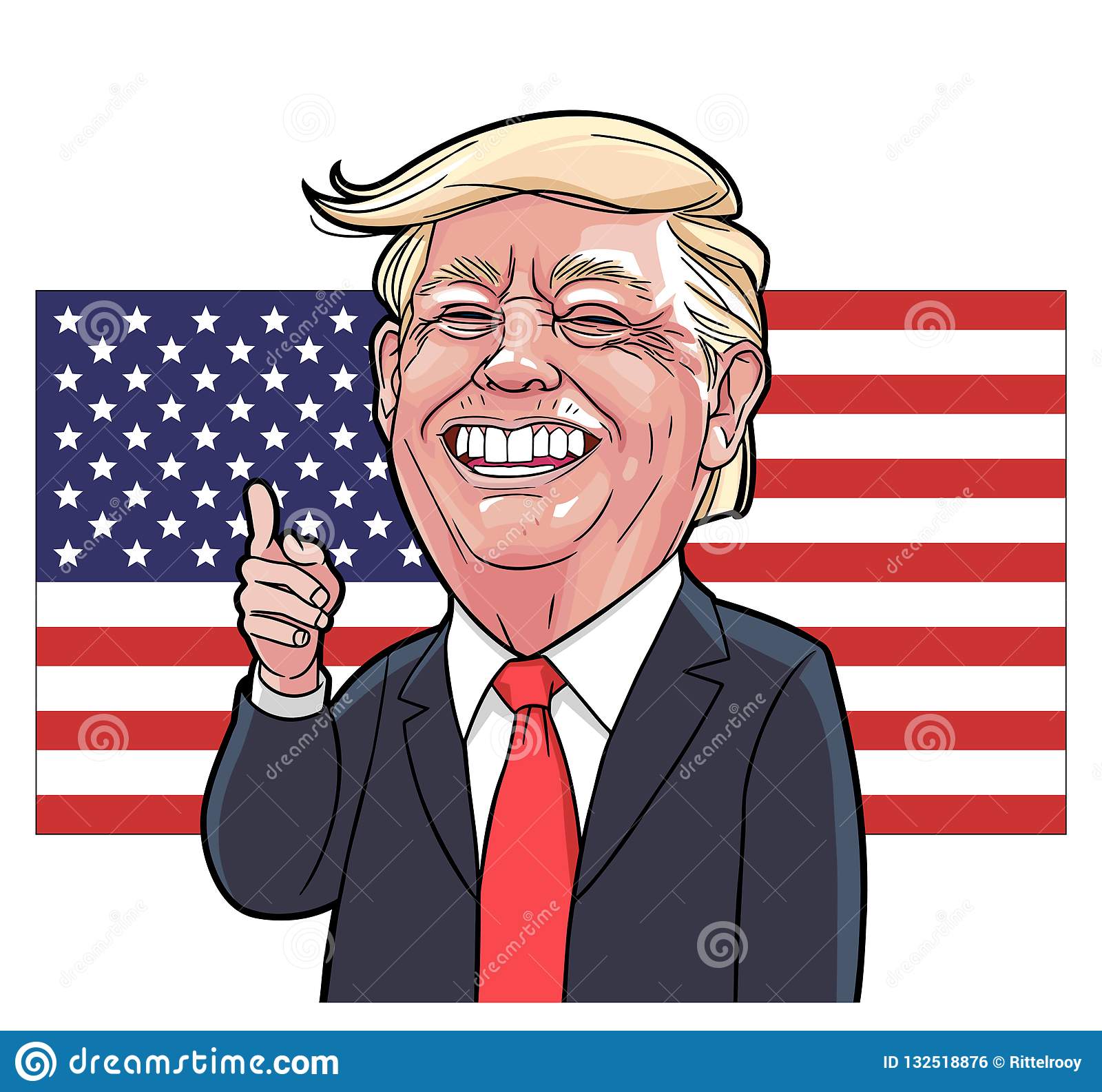 Detail President Trump Clipart Nomer 20