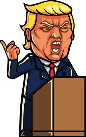 Detail President Trump Clipart Nomer 26