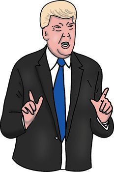 Detail President Trump Clipart Nomer 27