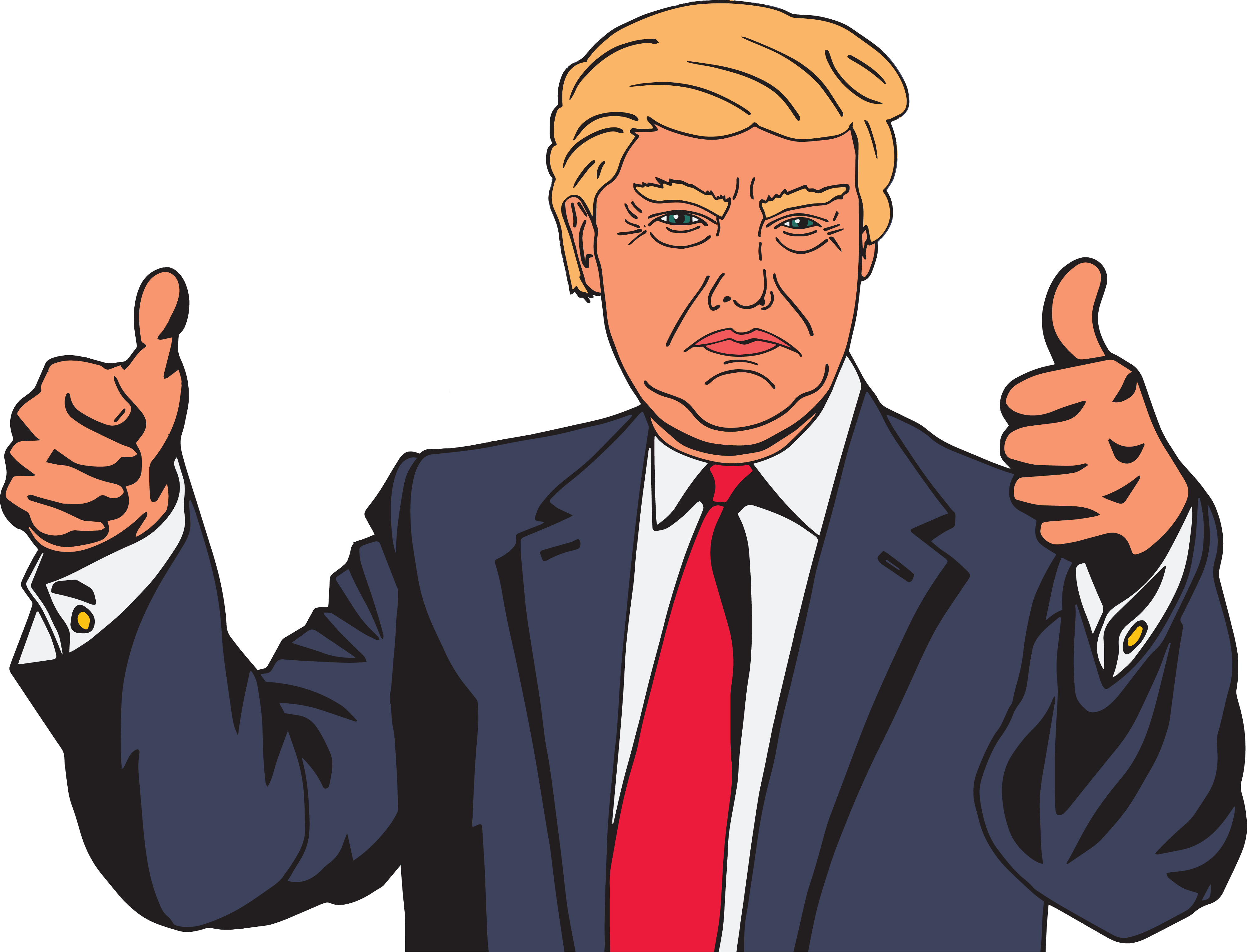 Detail President Trump Clipart Nomer 9