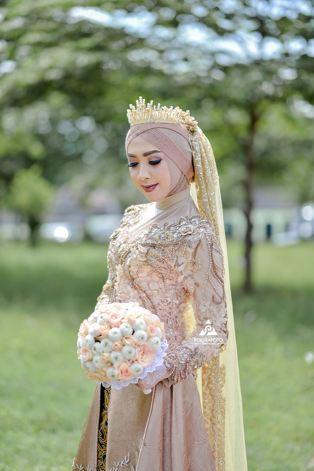 Detail Prewedding Hijab Modern Nomer 14