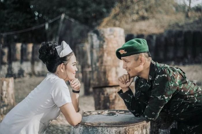 Detail Prewedding Tentara Nomer 34