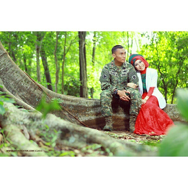 Detail Prewedding Tentara Nomer 39