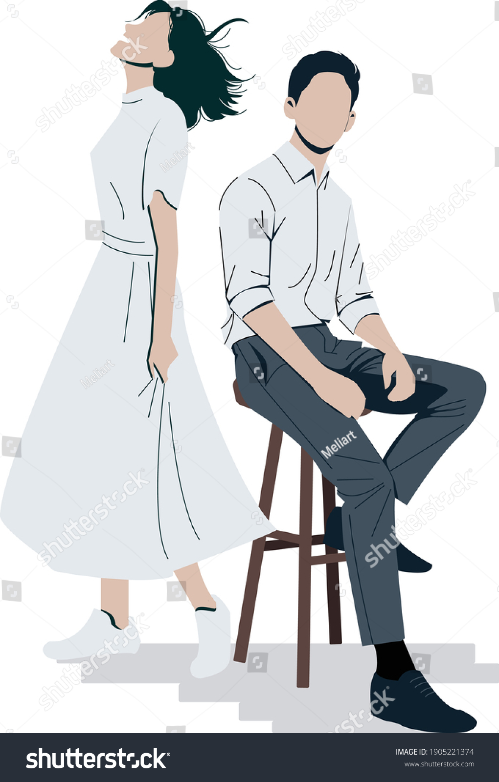 Detail Prewedding Vector Nomer 25