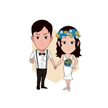 Detail Prewedding Vector Nomer 47