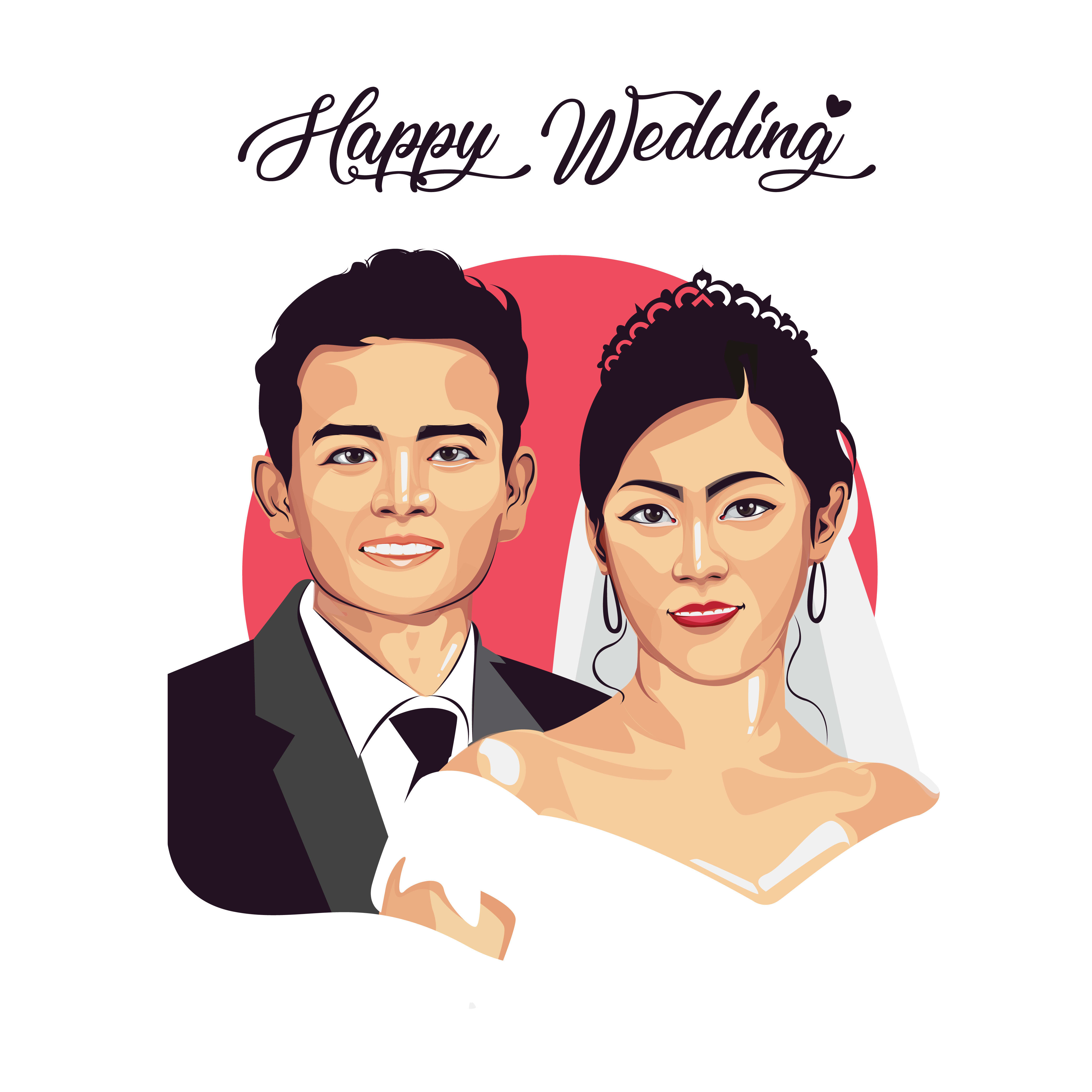 Detail Prewedding Vector Nomer 10