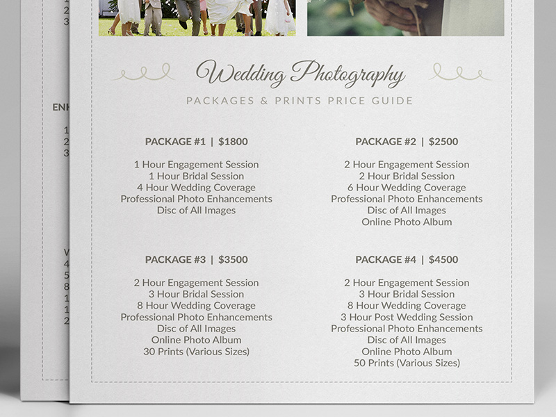 Detail Price List Foto Wedding Nomer 16