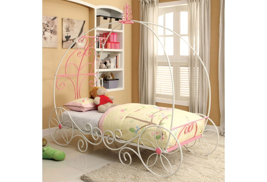 Detail Princess Carriage Bed Canopy Netting Nomer 38