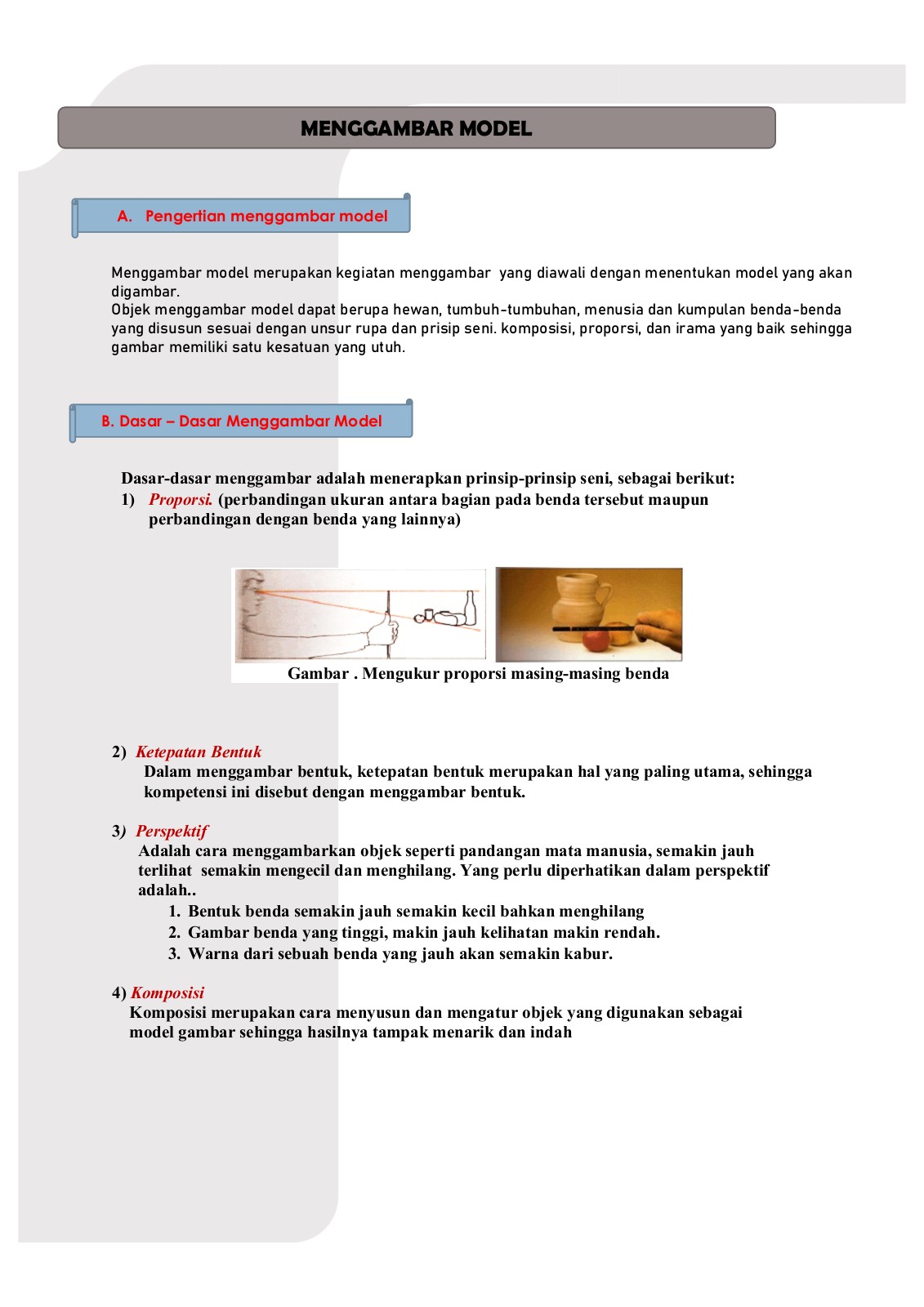 Detail Prinsip Prinsip Menggambar Model Nomer 38