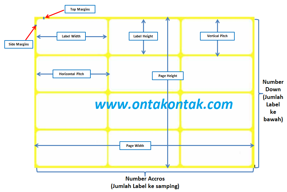 Detail Print Label Nama Undangan 103 Nomer 37