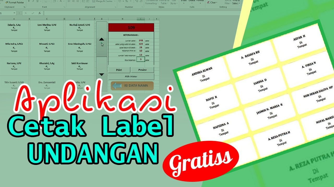 Detail Print Label Undangan Nomer 25