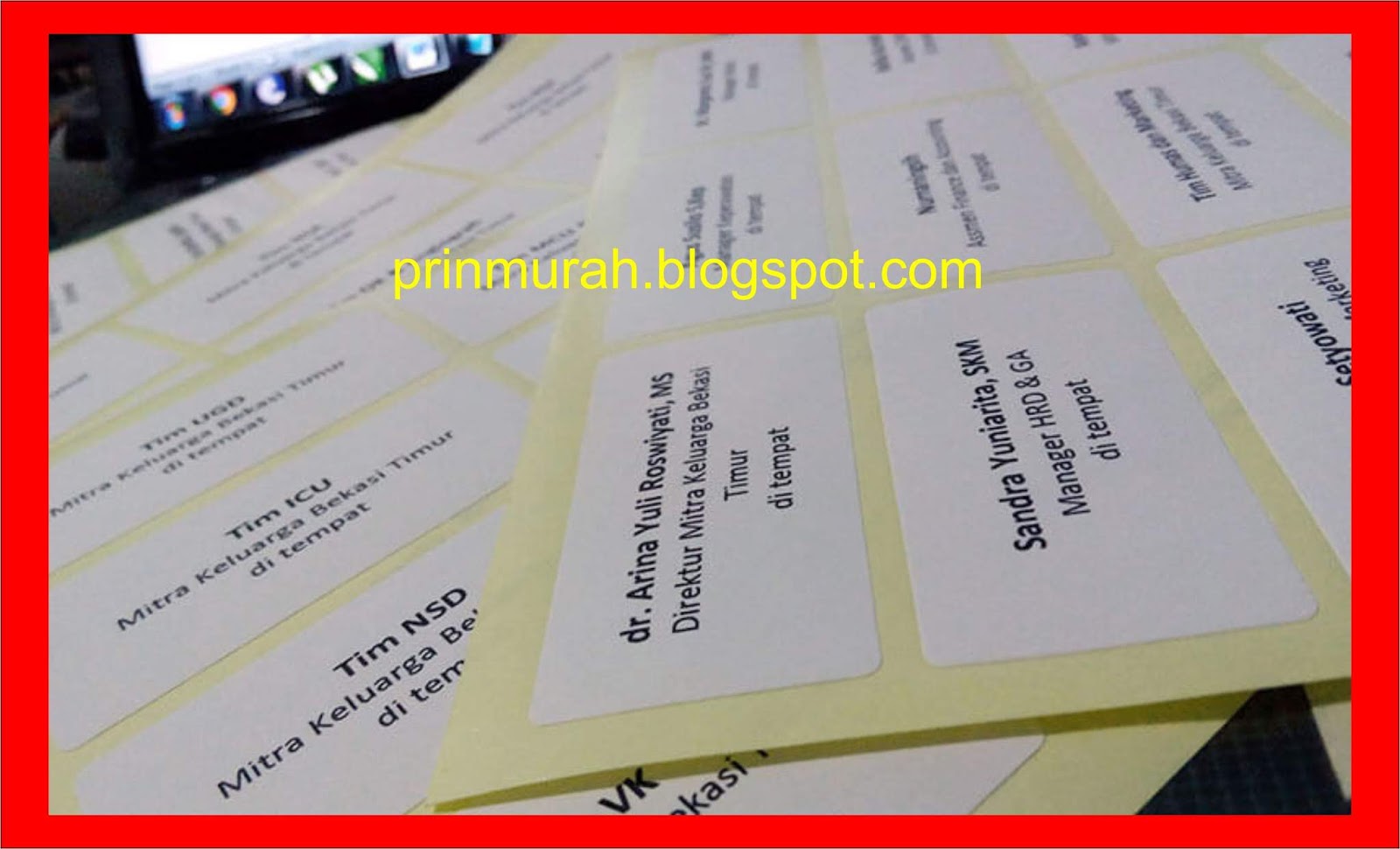 Detail Print Label Undangan Nomer 48