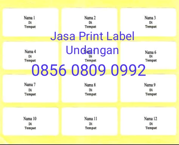 Detail Print Nama Undangan Nomer 37