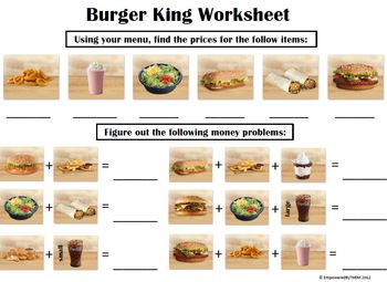 Detail Printable Burger King Menu Nomer 12