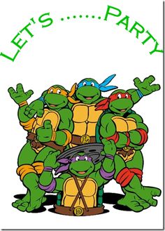 Detail Printable Ninja Turtle Pictures Nomer 5