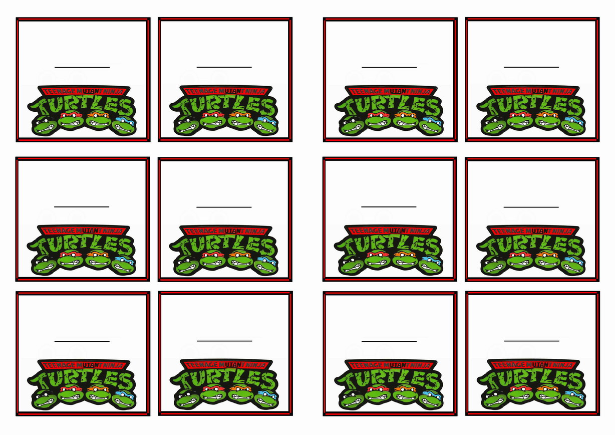 Detail Printable Ninja Turtle Pictures Nomer 35