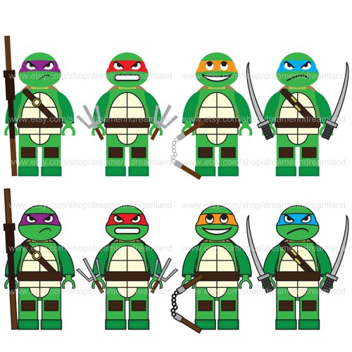 Detail Printable Ninja Turtle Pictures Nomer 8