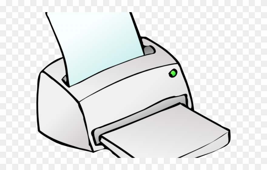 Detail Printer Clipart Nomer 5