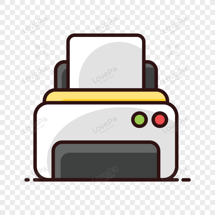 Detail Printer Vector Png Nomer 11